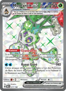 Carte Pokemon Momartik-ex 217/182 Faille Paradoxe