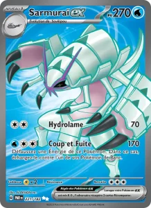 Carte Pokemon Sarmuraï-ex 221/182 Faille Paradoxe