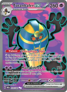 Carte Pokemon Tutankafer-ex 224/182 Faille Paradoxe