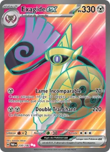 Carte Pokemon Exagide-ex 230/182 Faille Paradoxe