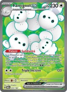 Carte Pokemon Famignol-ex 233/182 Faille Paradoxe