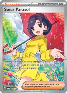 Carte Pokemon Sœur Parasol 238/182 Faille Paradoxe