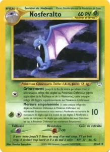 Carte Pokemon Nosferalto 29/64 Neo Revelation