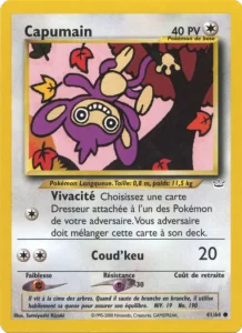 Carte Pokemon Capumain 41/64 Neo Revelation