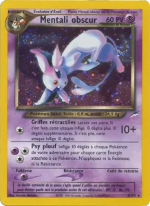 Carte Pokémon Mentali obscur 4/105