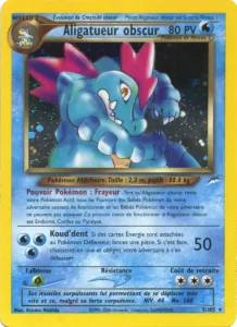 Carte Pokémon Aligatueur obscur 5/105