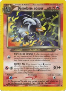 Carte Pokémon Démolosse obscur 7/105
