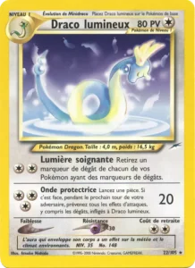 Carte Pokemon Draco lumineux 22/105 Neo Destiny