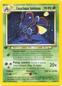 Carte Pokemon Coxyclaque lumineux 24/105 Neo Destiny