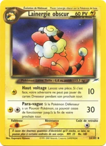 Carte Pokemon Lainergie obscur 34/105 Neo Destiny