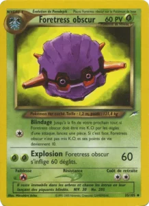 Carte Pokemon Foretress obscur 35/105 Neo Destiny