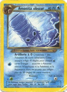 Carte Pokemon Amonita obscur 37/105 Neo Destiny