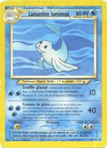 Carte Pokemon Lamantine lumineux 45/105 Neo Destiny