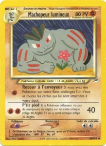 Carte Pokemon Machopeur lumineux 49/105 Neo Destiny