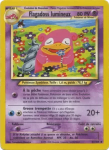 Carte Pokemon Flagadoss lumineux 51/105 Neo Destiny