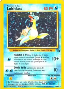 Carte Pokemon Lokhlass 10/62 Fossile