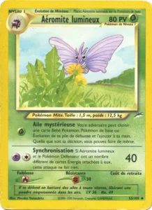 Carte Pokemon Aéromite lumineux 53/105 Neo Destiny