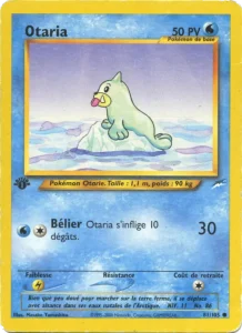 Carte Pokemon Otaria 81/105 Neo Destiny