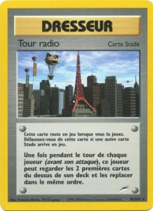 Carte Pokemon Tour radio 95/105 Neo Destiny