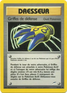 Carte Pokemon Griffes de défense 97/105 Neo Destiny