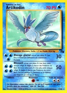 Carte Pokemon Artikodin 17/62 Fossile