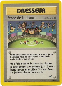 Carte Pokemon Stade de la chance 100/105 Neo Destiny