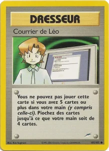 Carte Pokemon Courrier de Léo 105/105 Neo Destiny