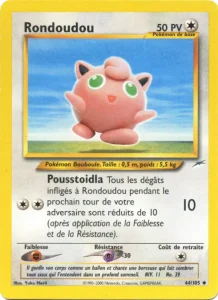 Carte Pokemon Rondoudou 44/105 Neo Destiny