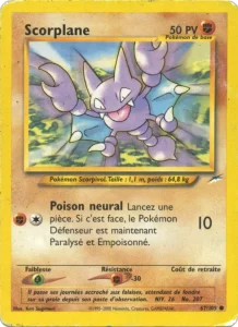 Carte Pokemon Scorplane 67/105 Neo Destiny