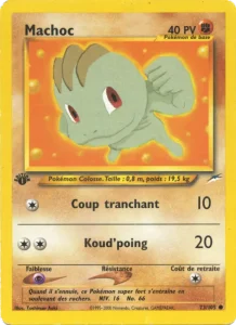 Carte Pokemon Machoc 73/105 Neo Destiny