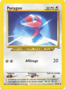 Carte Pokemon Porygon 78/105 Neo Destiny