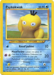 Carte Pokemon Psykokwak 79/105 Neo Destiny