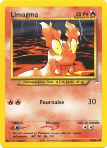 Carte Pokemon Limagma 82/105 Neo Destiny