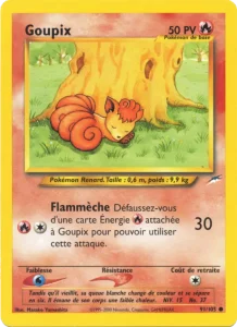 Carte Pokemon Goupix 91/105 Neo Destiny