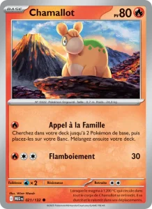 Carte Pokemon Chamallot 021/132 Méga-Évolution
