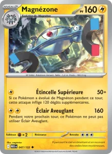 Carte Pokemon Magnézone 047/132 Méga-Évolution