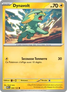 Carte Pokemon Dynavolt 049/132 Méga-Évolution