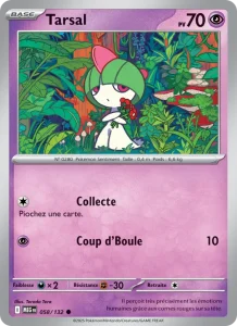Carte Pokemon Tarsal 058/132 Méga-Évolution
