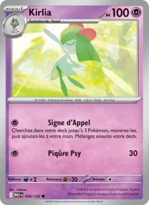 Carte Pokemon Kirlia 059/132 Méga-Évolution