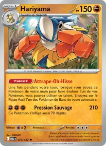 Carte Pokemon Hariyama 073/132 Méga-Évolution