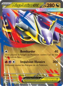 Carte Pokemon Méga-Latias-ex 100/132 Méga-Évolution