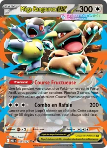 Carte Pokemon Méga-Kangourex-ex 104/132 Méga-Évolution
