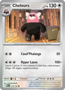 Carte Pokemon Chelours 112/132 Méga-Évolution