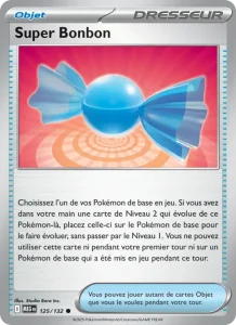 Carte Pokemon Super Bonbon 125/132 Méga-Évolution