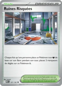Carte Pokemon Ruines Risquées 127/132 Méga-Évolution