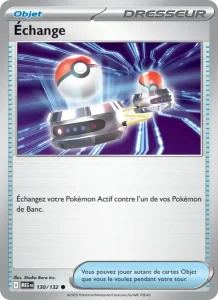 Carte Pokemon Échange 130/132 Méga-Évolution