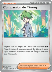 Carte Pokemon Compassion de Timmy 132/132 Méga-Évolution