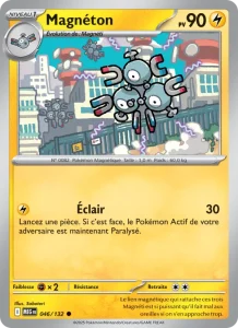 Carte Pokemon Magnéton 046/132 Méga-Évolution