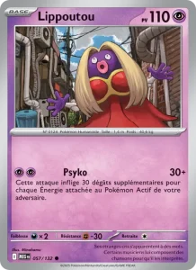 Carte Pokemon Lippoutou 057/132 Méga-Évolution