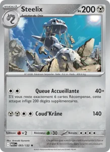 Carte Pokemon Steelix 093/132 Méga-Évolution